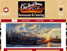 Tablet Screenshot of charbroilcatering.com